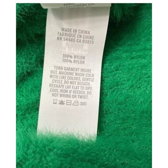 Aerie Flurry Crew Neck Sweater Oversized Green Women's Size Small - Picture 6 of 7